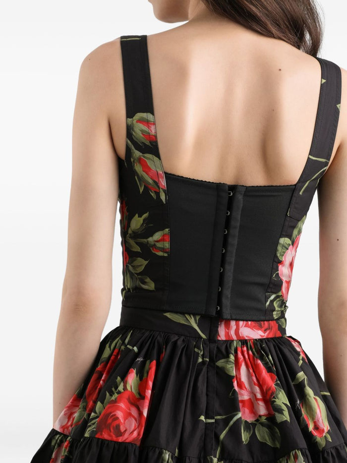 Dolce & Gabbana Top Black Cotton