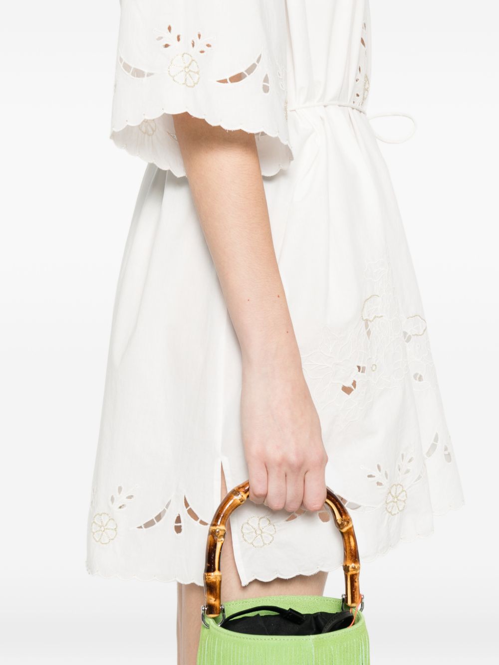 Forte Dresses White Cotton