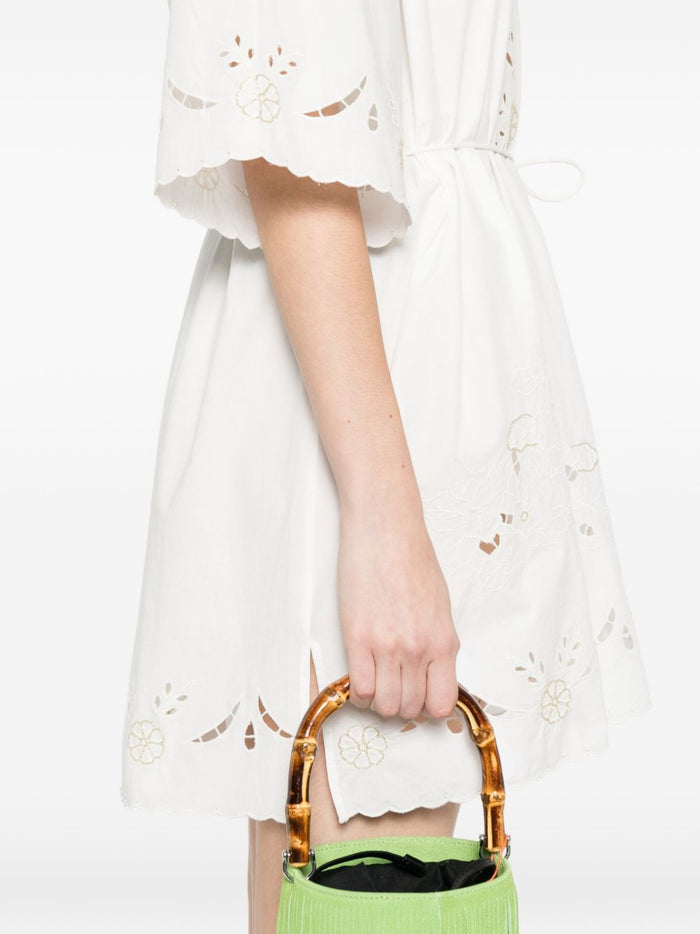 Forte Dresses White Cotton