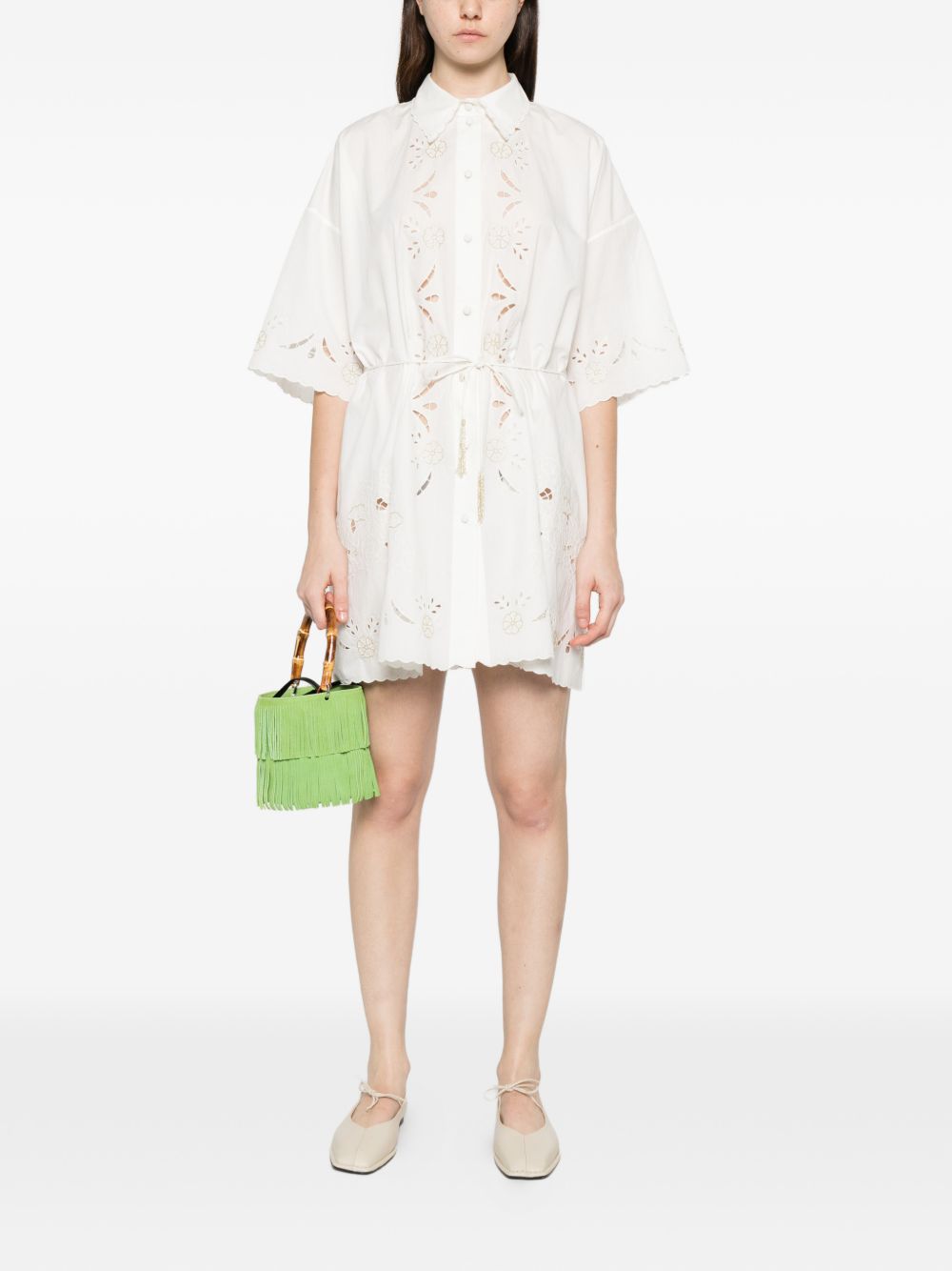 Forte Dresses White Cotton