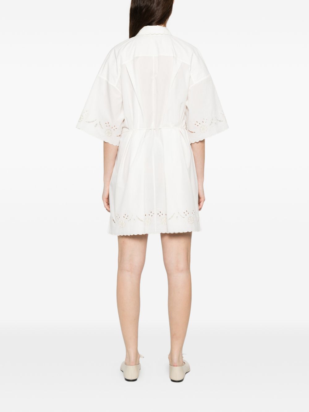 Forte Dresses White Cotton