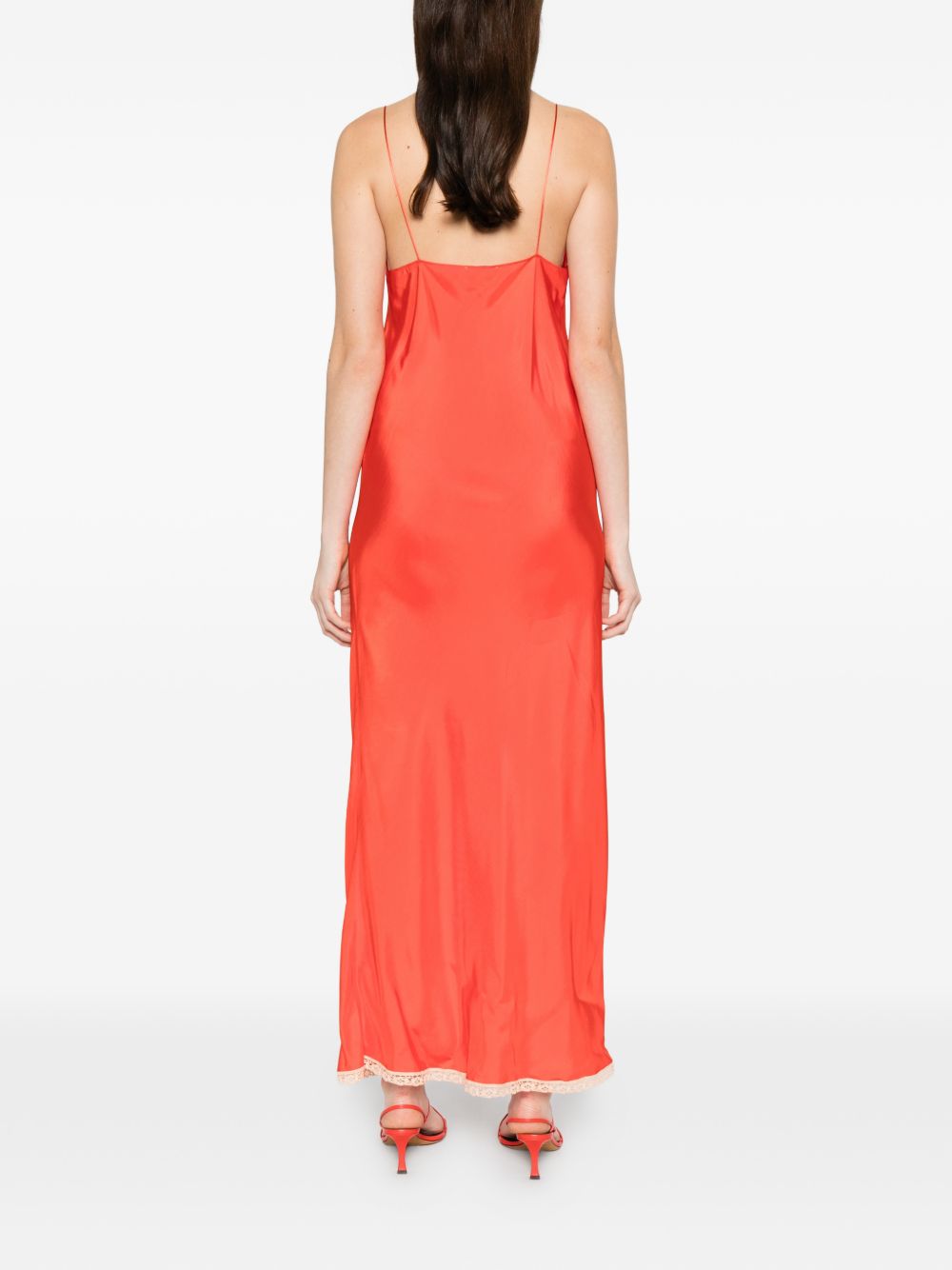 Forte Dresses Red Fabric