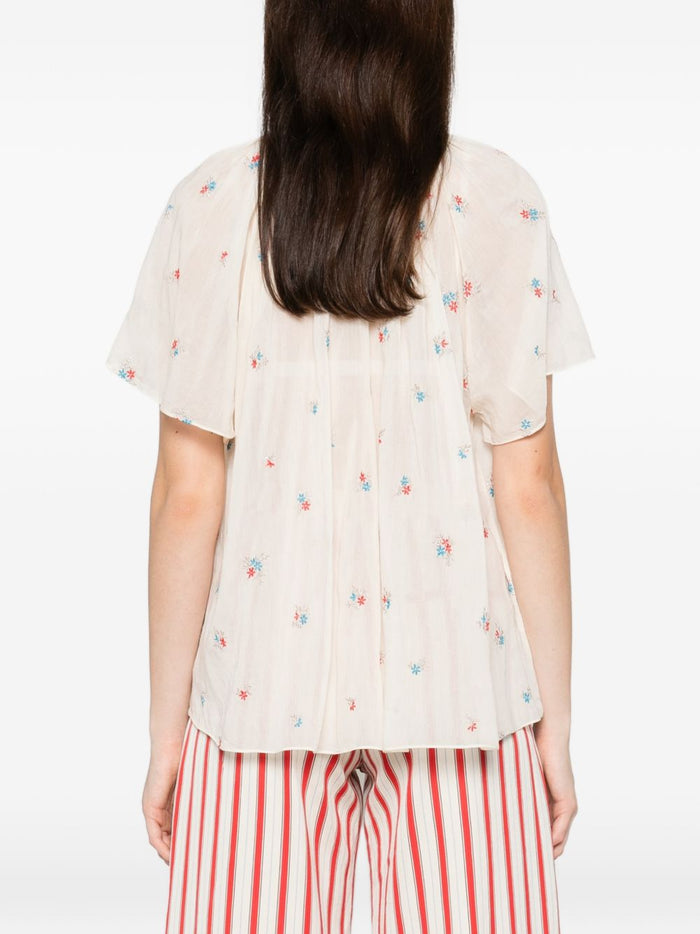 Forte Shirts Beige Cotton Silk