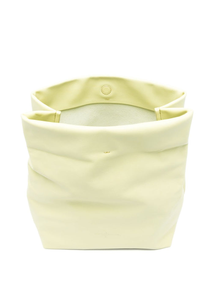 Cortana Bags Yellow Calf Leather