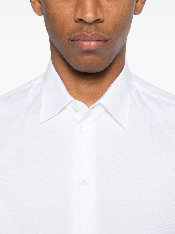 Emporio Armani Shirts White Cotton