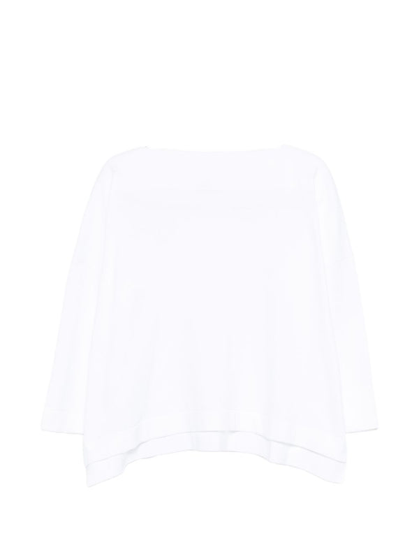 Daniela Gregis Cotton boat-neck sweater