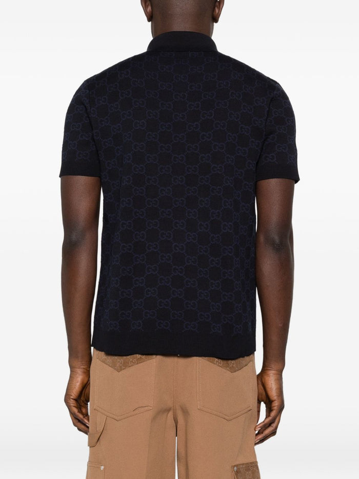Gucci T-shirts and Polos Blue Cotton