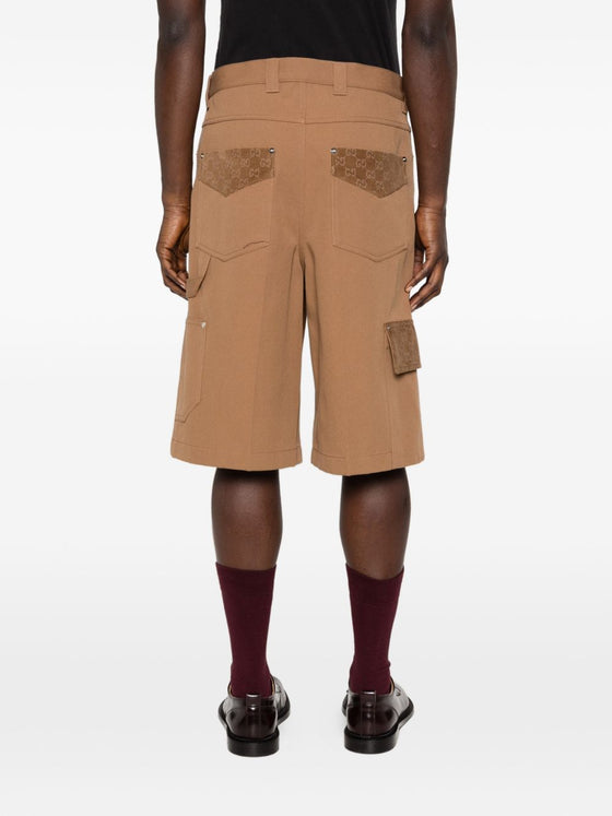 Gucci Shorts Camel Cotton