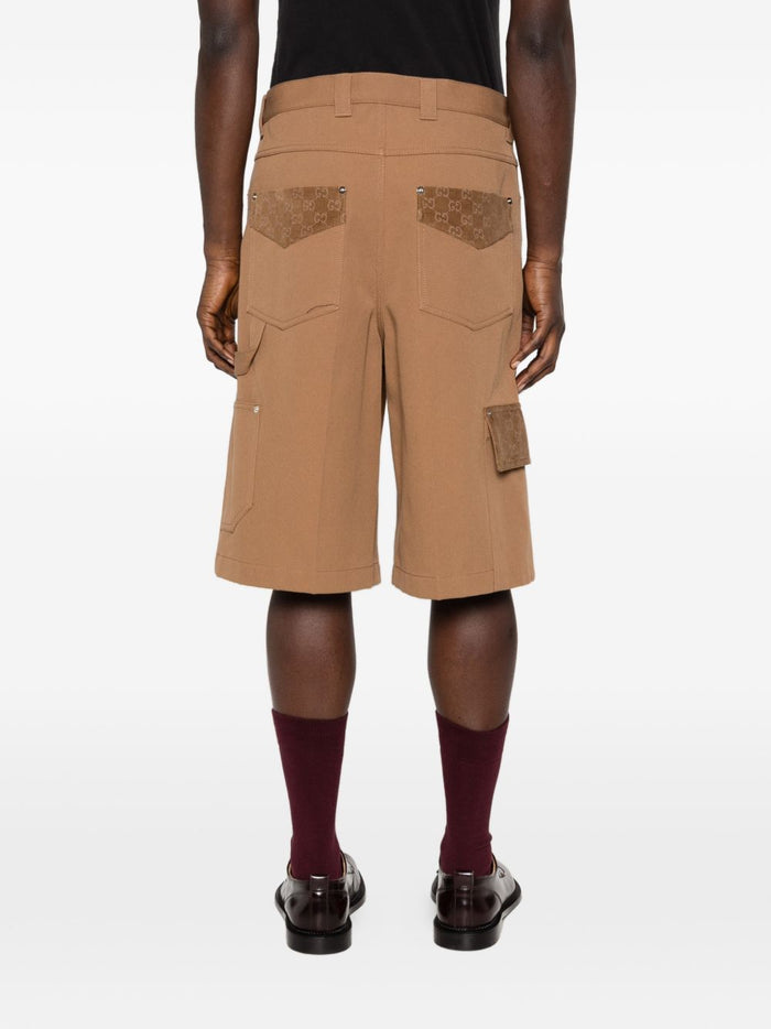 Gucci Shorts Camel Cotton