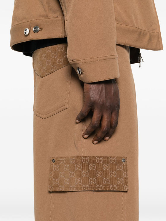 Gucci Shorts Camel Cotton