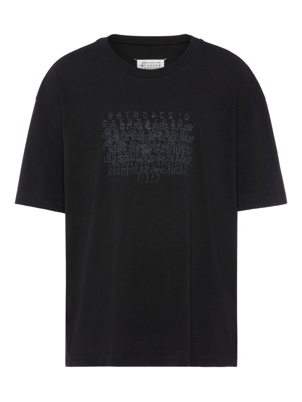 Maison Margiela T-Shirts And Polos Black Cotton