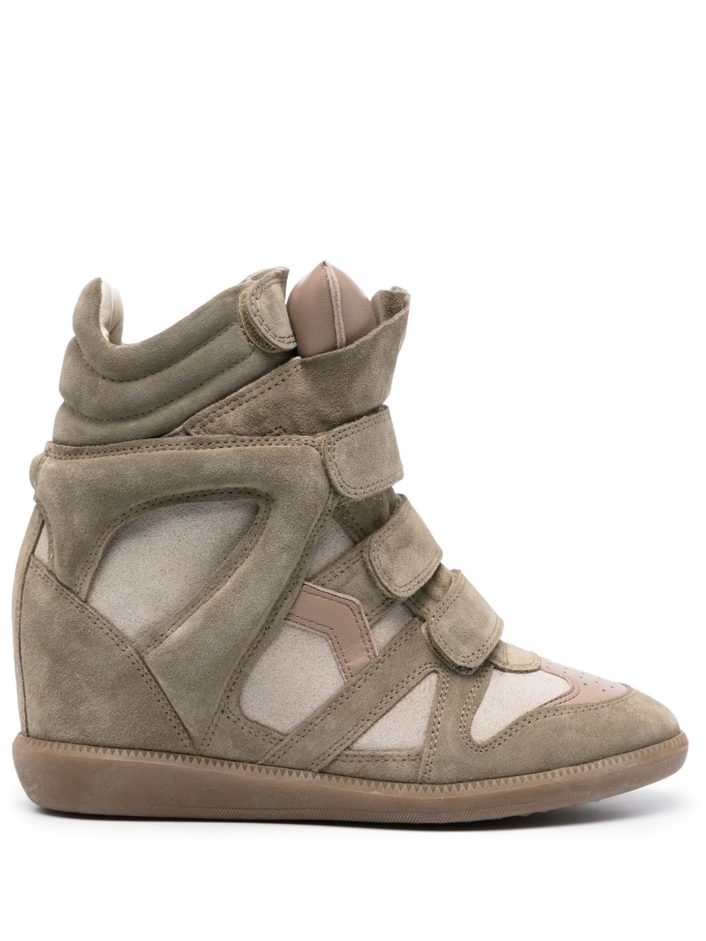 Isabel Marant Sneakers Beige Cow Leather