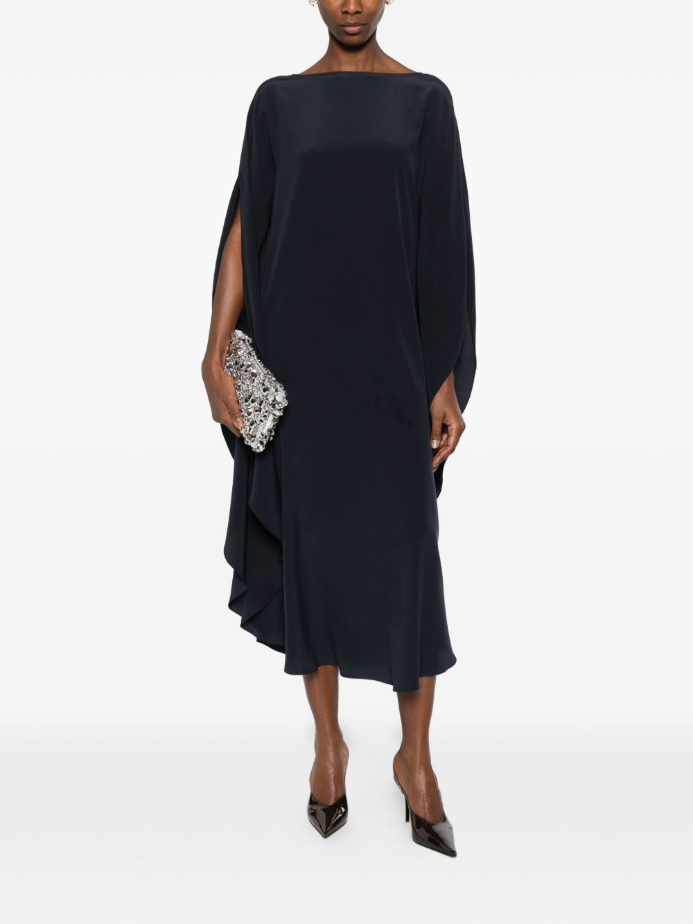 Gianluca Capannolo Dresses Blue Silk