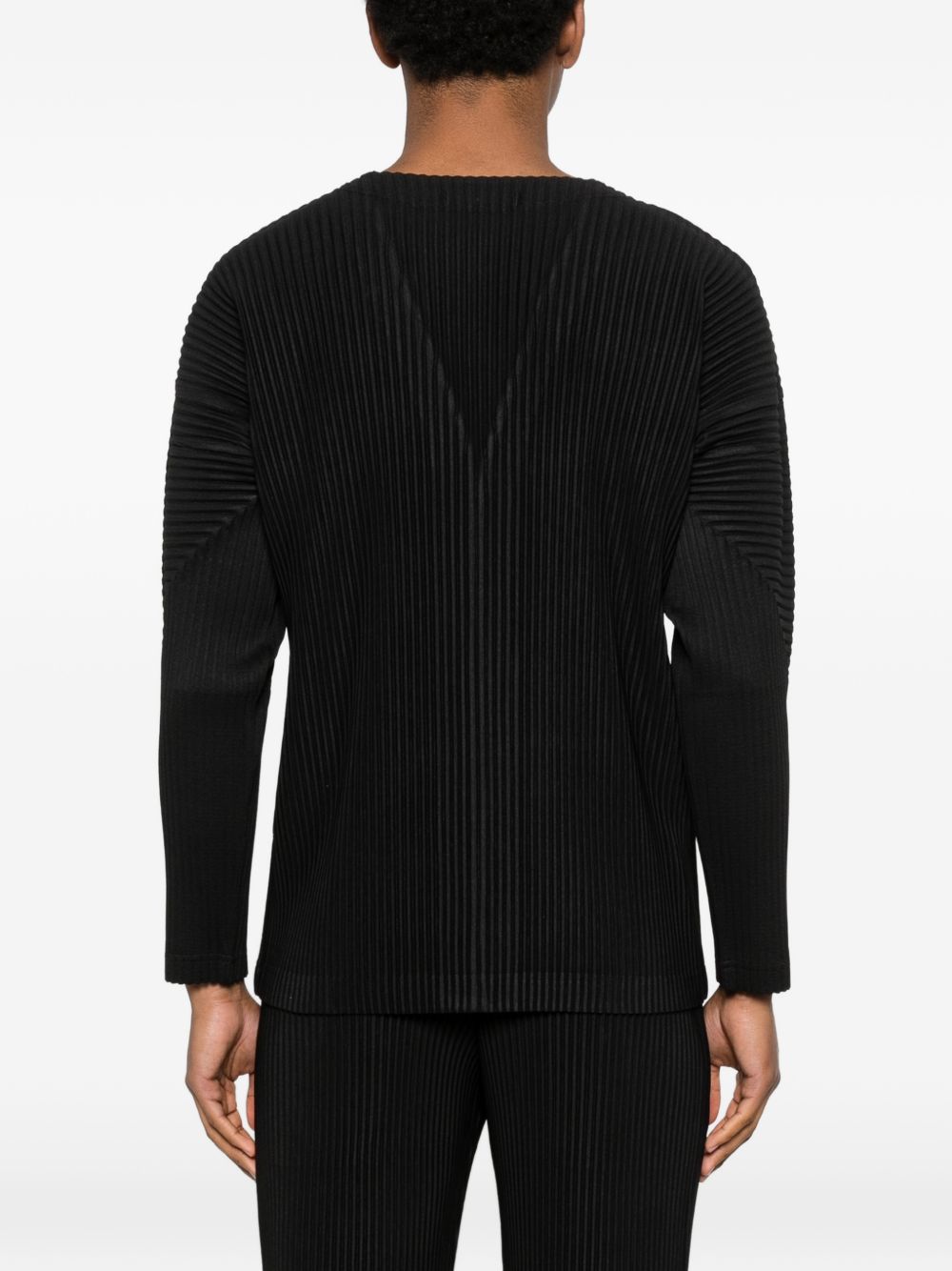 HOMME PLISSE ISSEY MIYAKE Sweaters Black Polyester