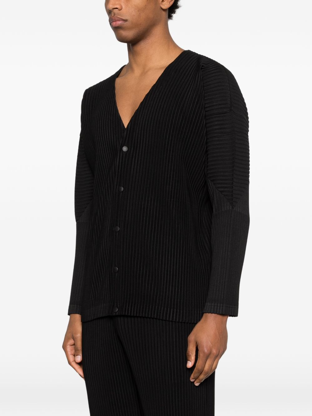 HOMME PLISSE ISSEY MIYAKE Sweaters Black Polyester
