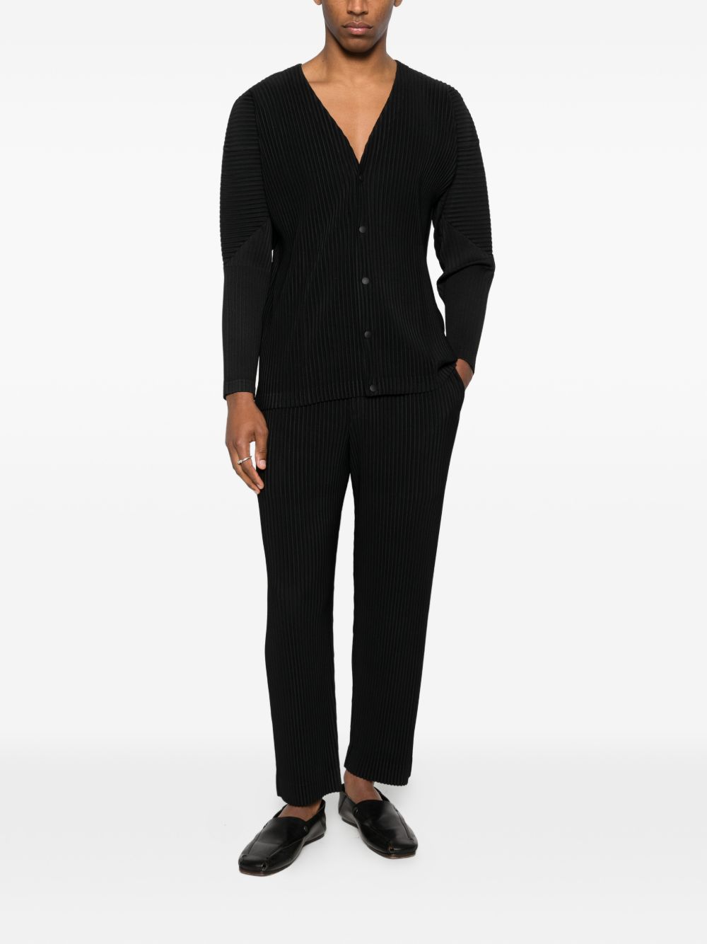 HOMME PLISSE ISSEY MIYAKE Sweaters Black Polyester