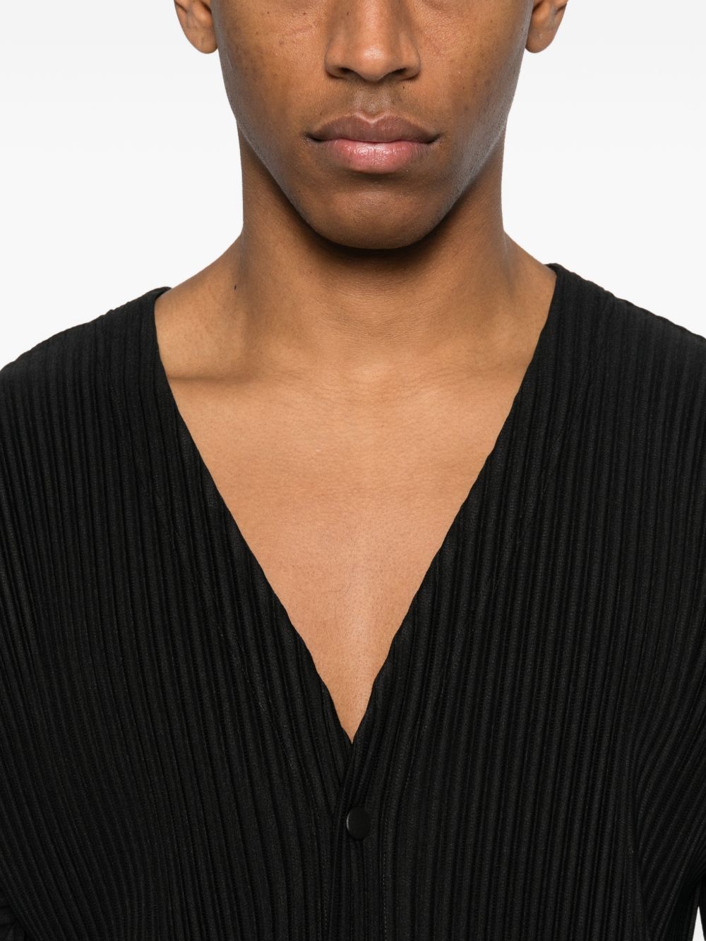 HOMME PLISSE ISSEY MIYAKE Sweaters Black Polyester