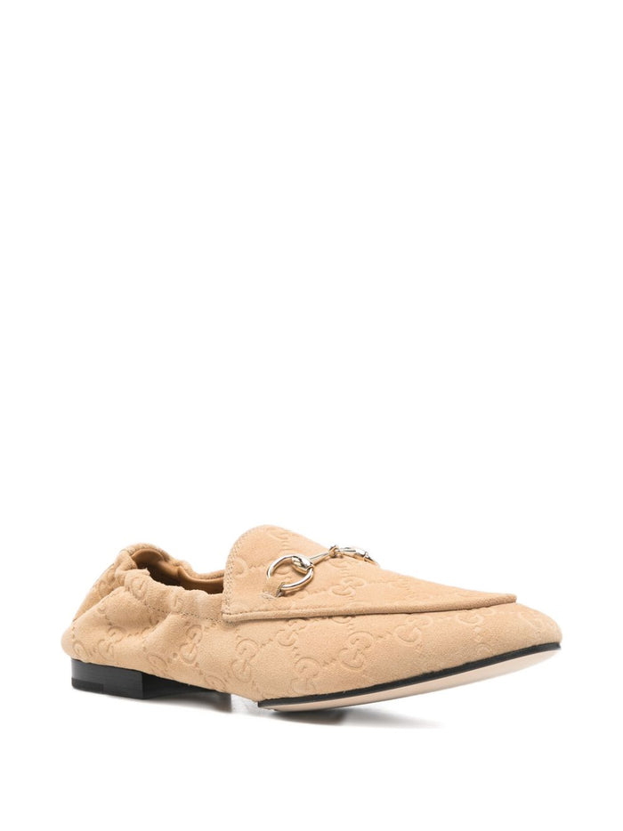 Gucci Flat shoes Beige Calf Skin