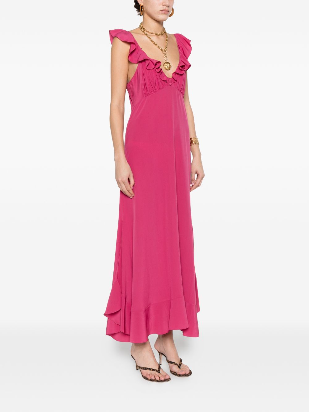 Chloè Dresses Fuchsia Silk