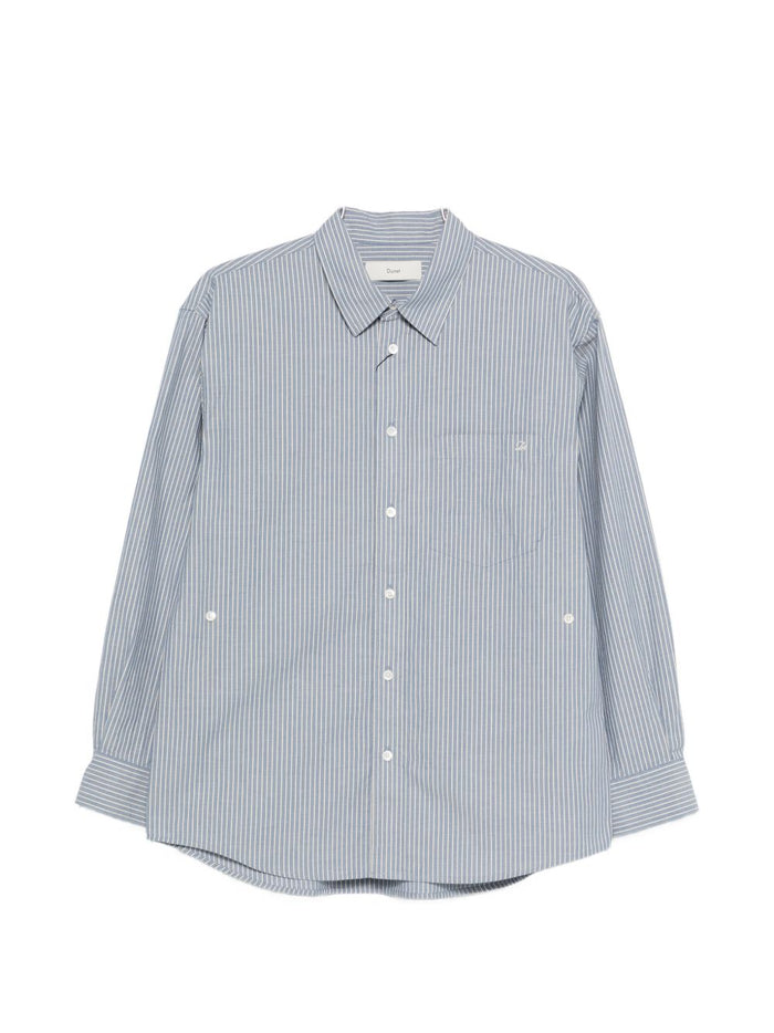 DUNST Shirts Clear Blue Shell: Cotton