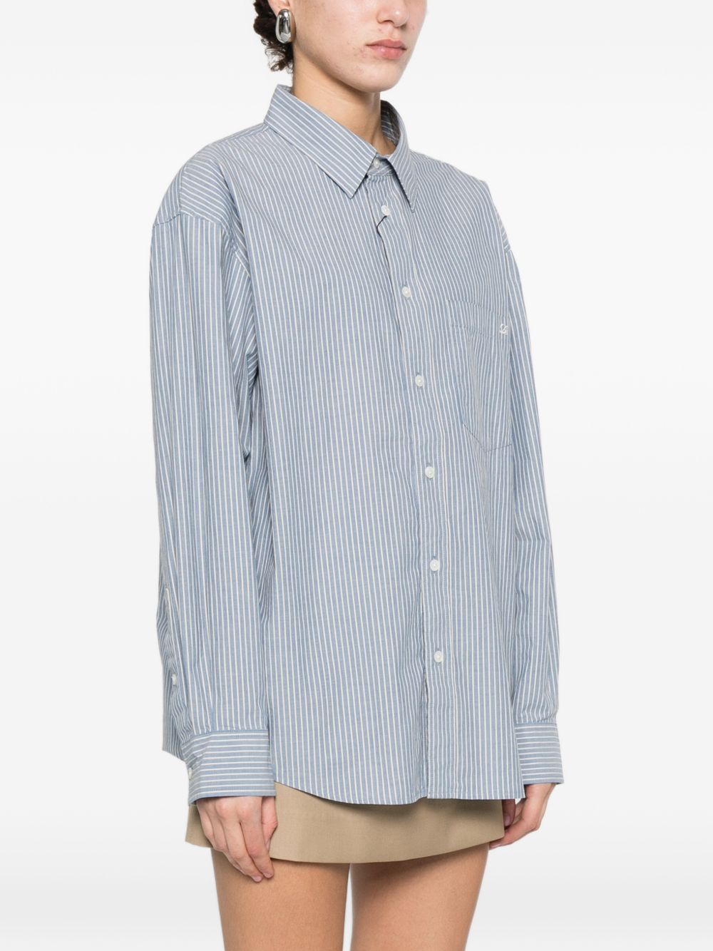 DUNST Shirts Clear Blue Shell: Cotton