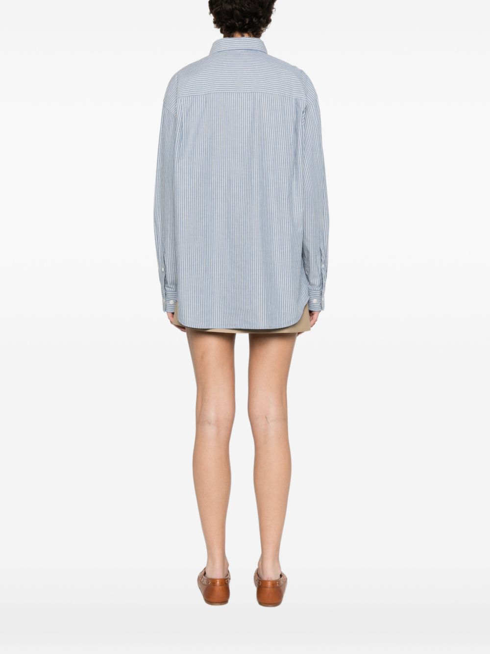 DUNST Shirts Clear Blue Shell: Cotton