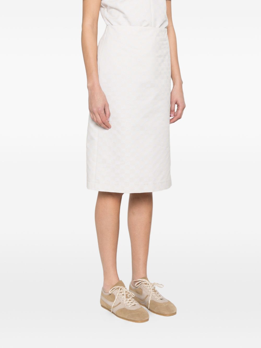 Gucci Skirts Beige Polyester Mix