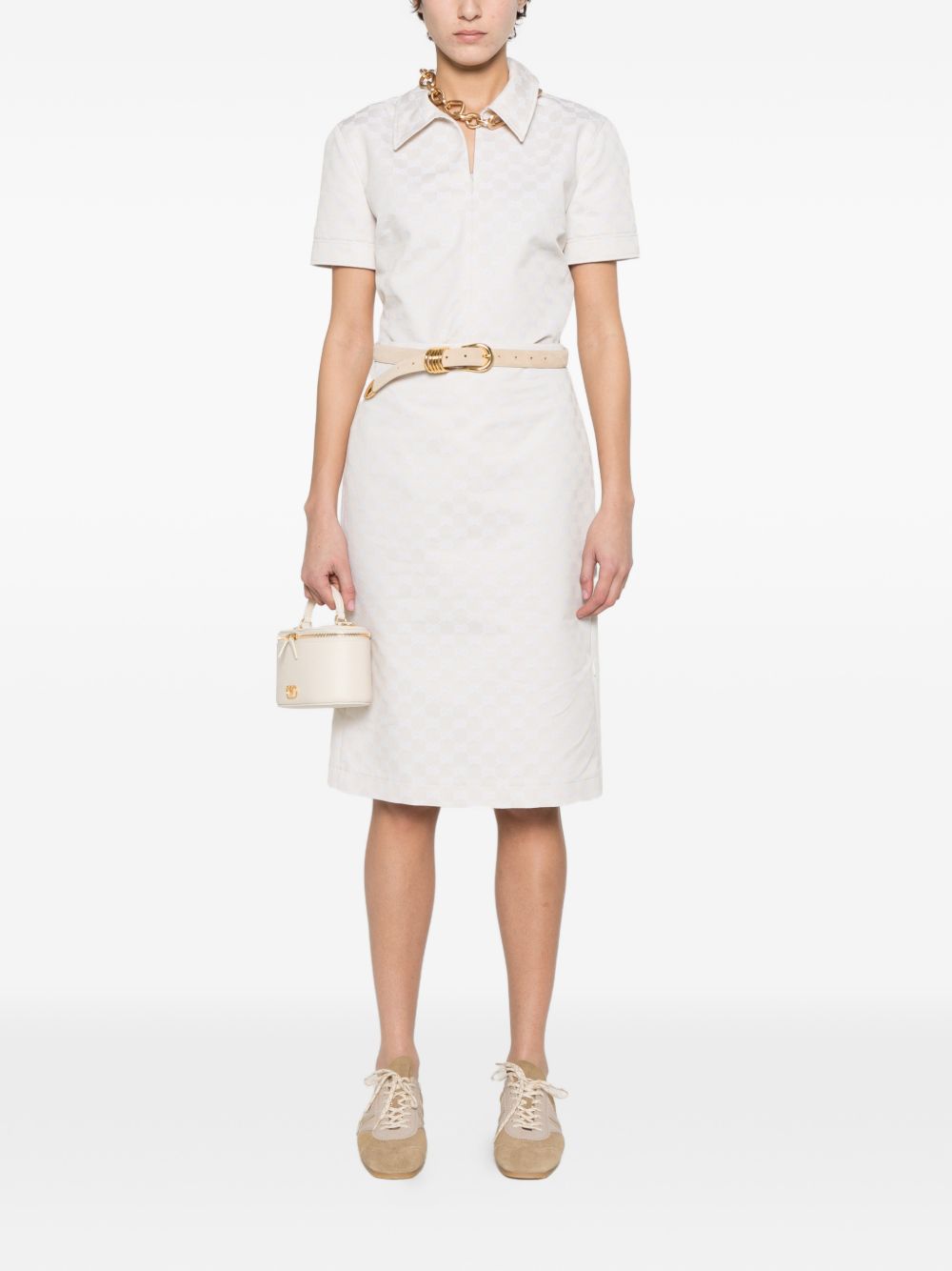 Gucci Skirts Beige Polyester Mix