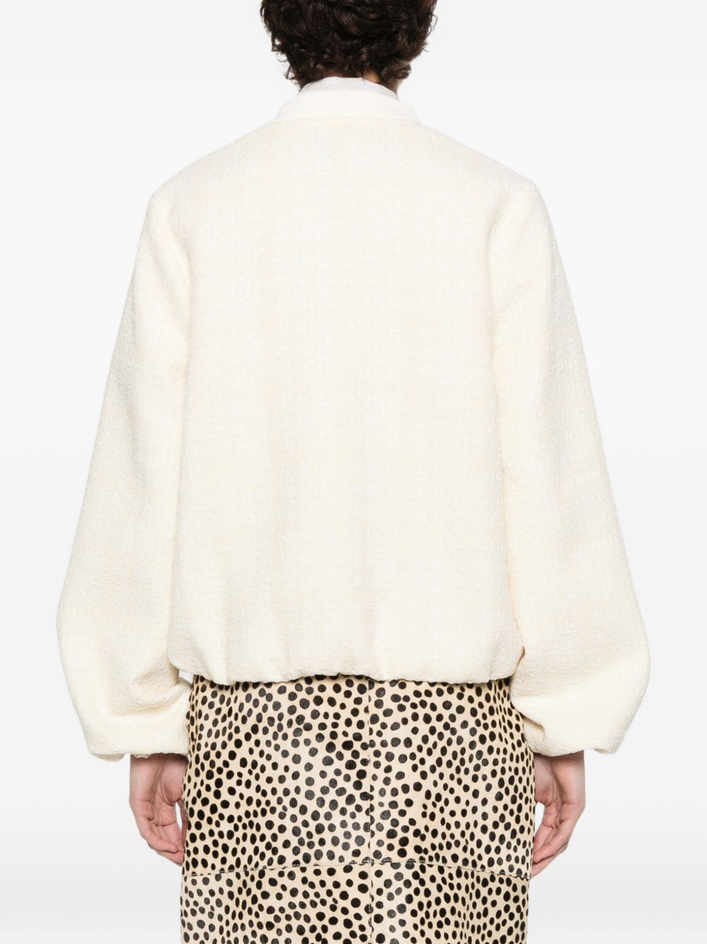 Gucci Jackets Beige Cotton Mix