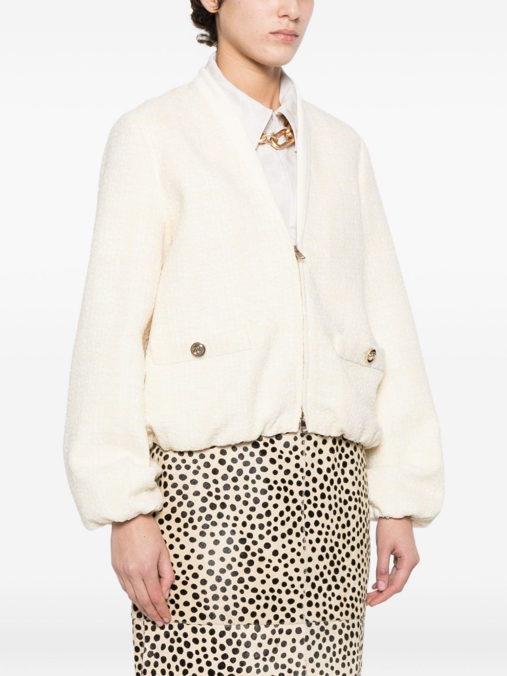 Gucci Jackets Beige Cotton Mix