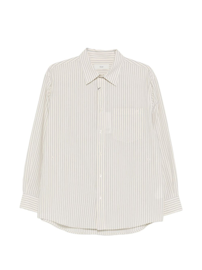 DUNST Shirts Ivory Shell: Cotton