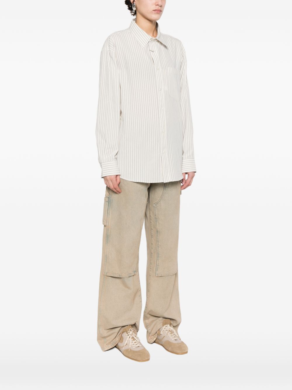 DUNST Shirts Ivory Shell: Cotton