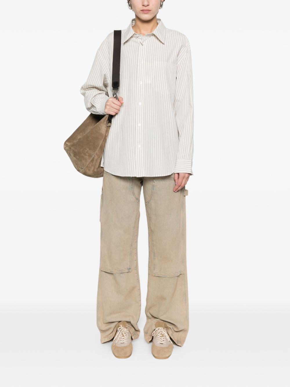 DUNST Shirts Ivory Shell: Cotton