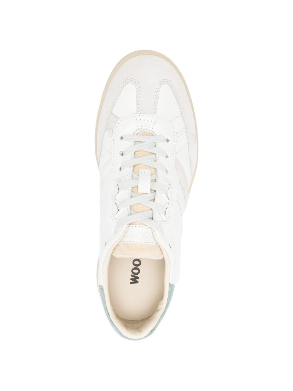 Woolrich Sneakers Clear Blue Calf Leather