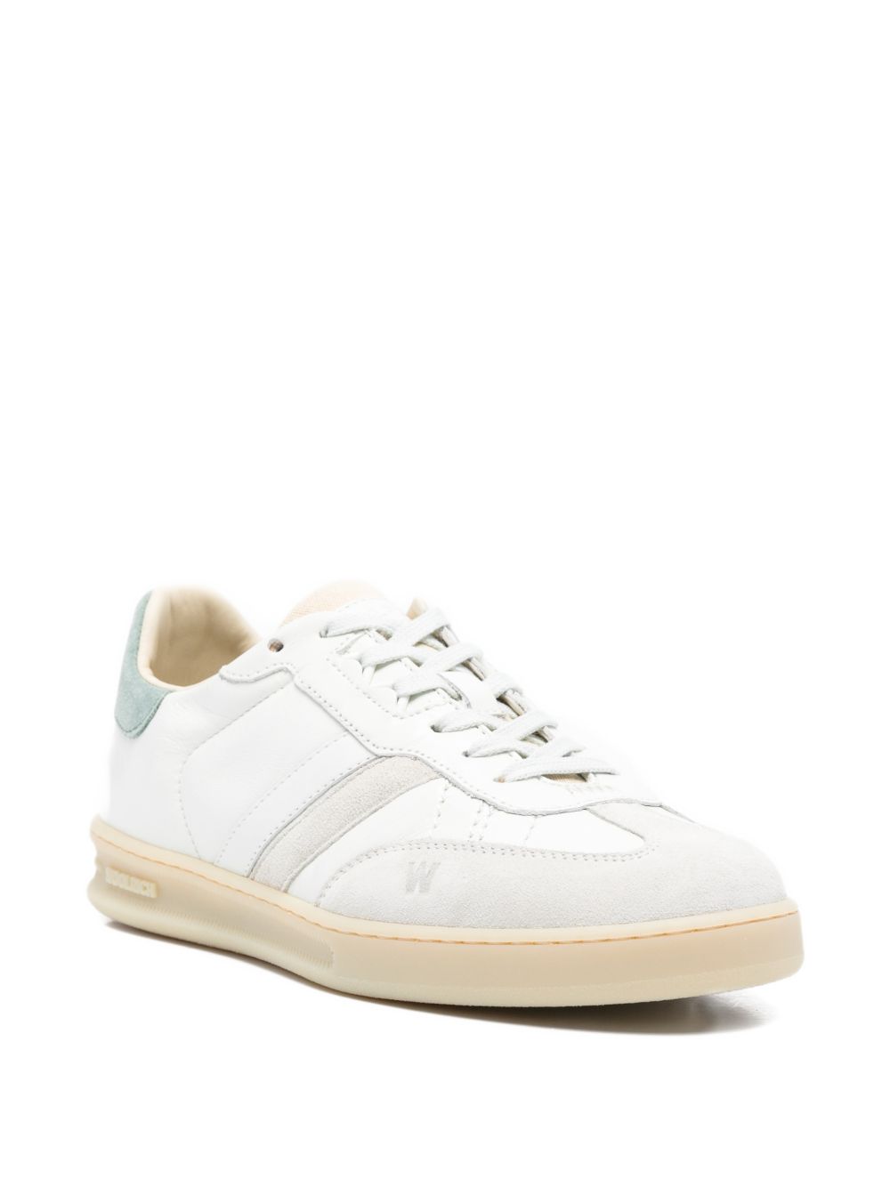 Woolrich Sneakers Clear Blue Calf Leather