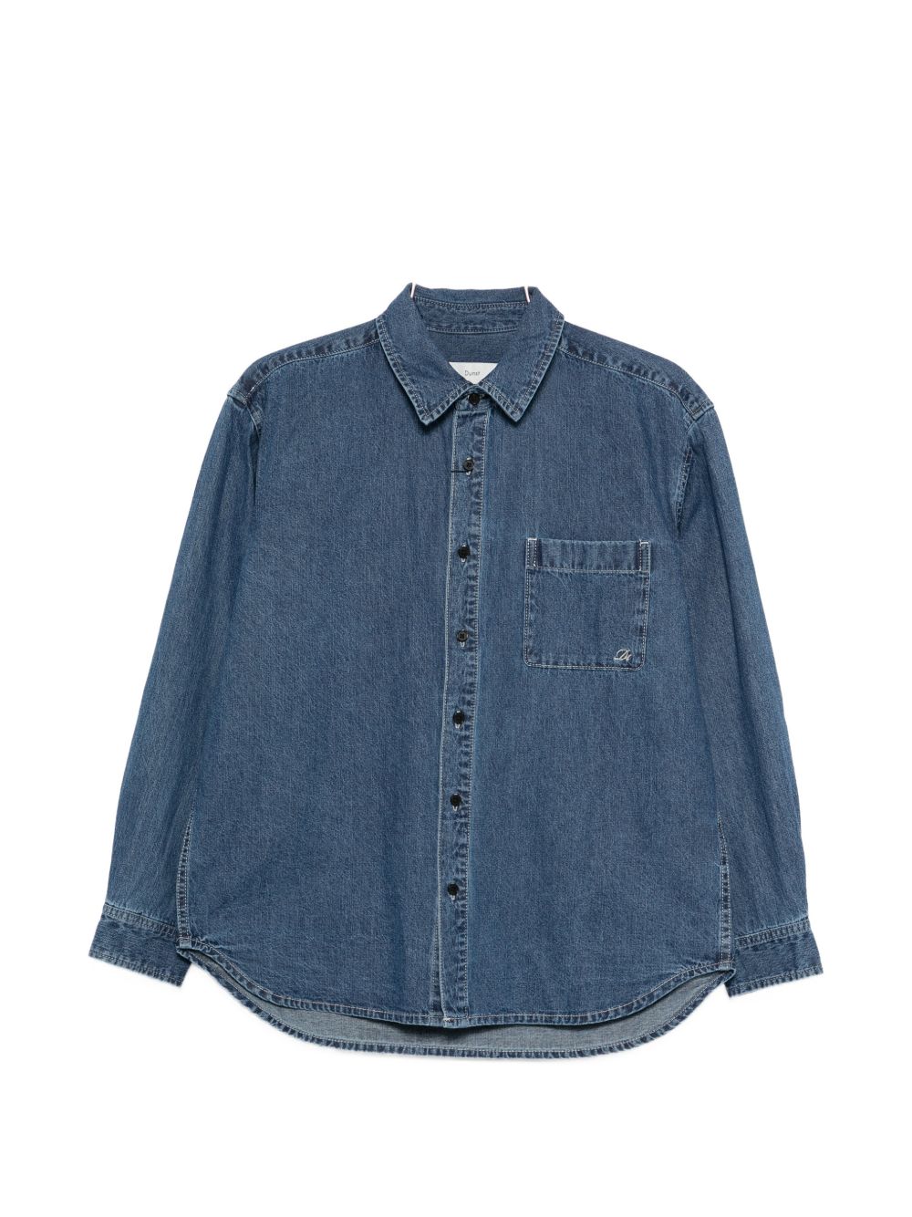 DUNST Shirts Blue Shell: Cotton
