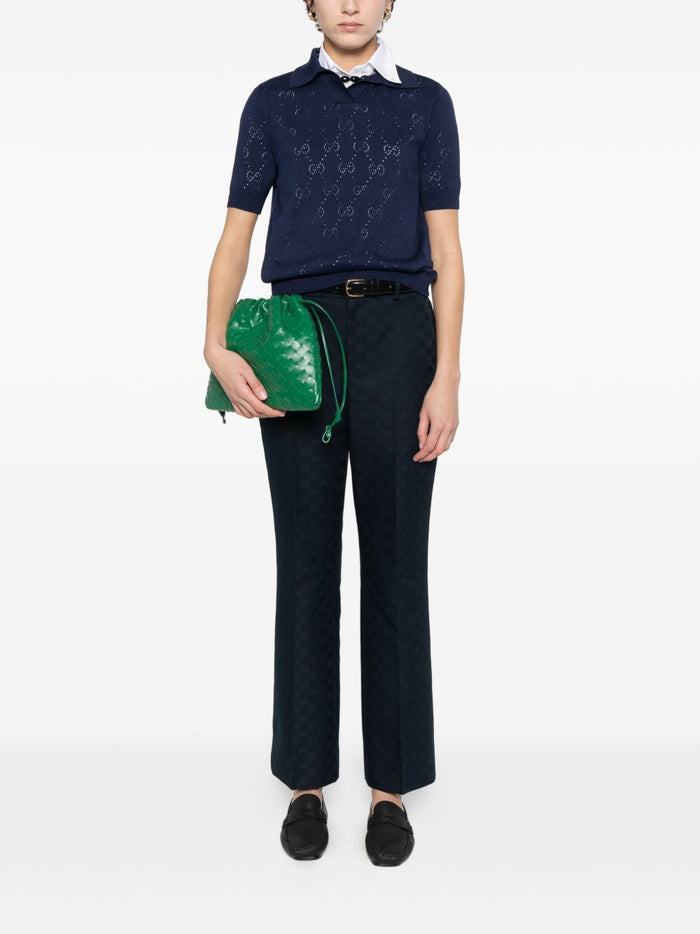 Gucci T-shirts and Polos Blue Cotton