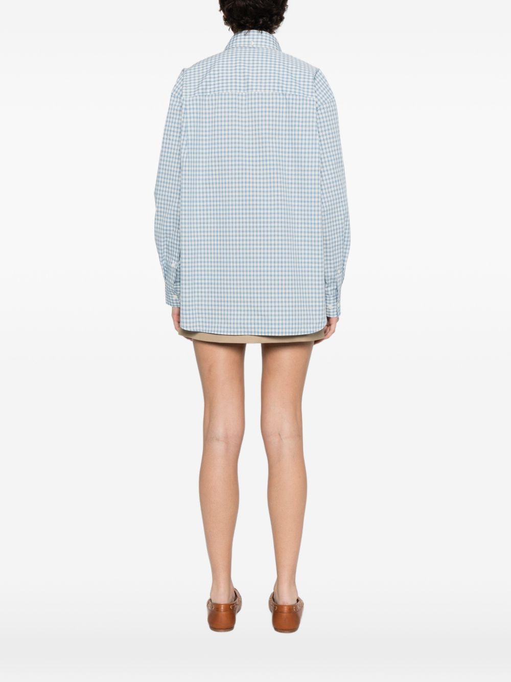 DUNST Shirts Clear Blue Shell: Cotton