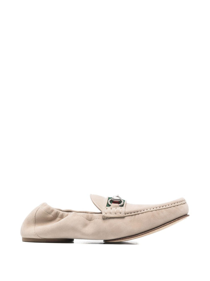Gucci Flat shoes Beige Domestic Goat