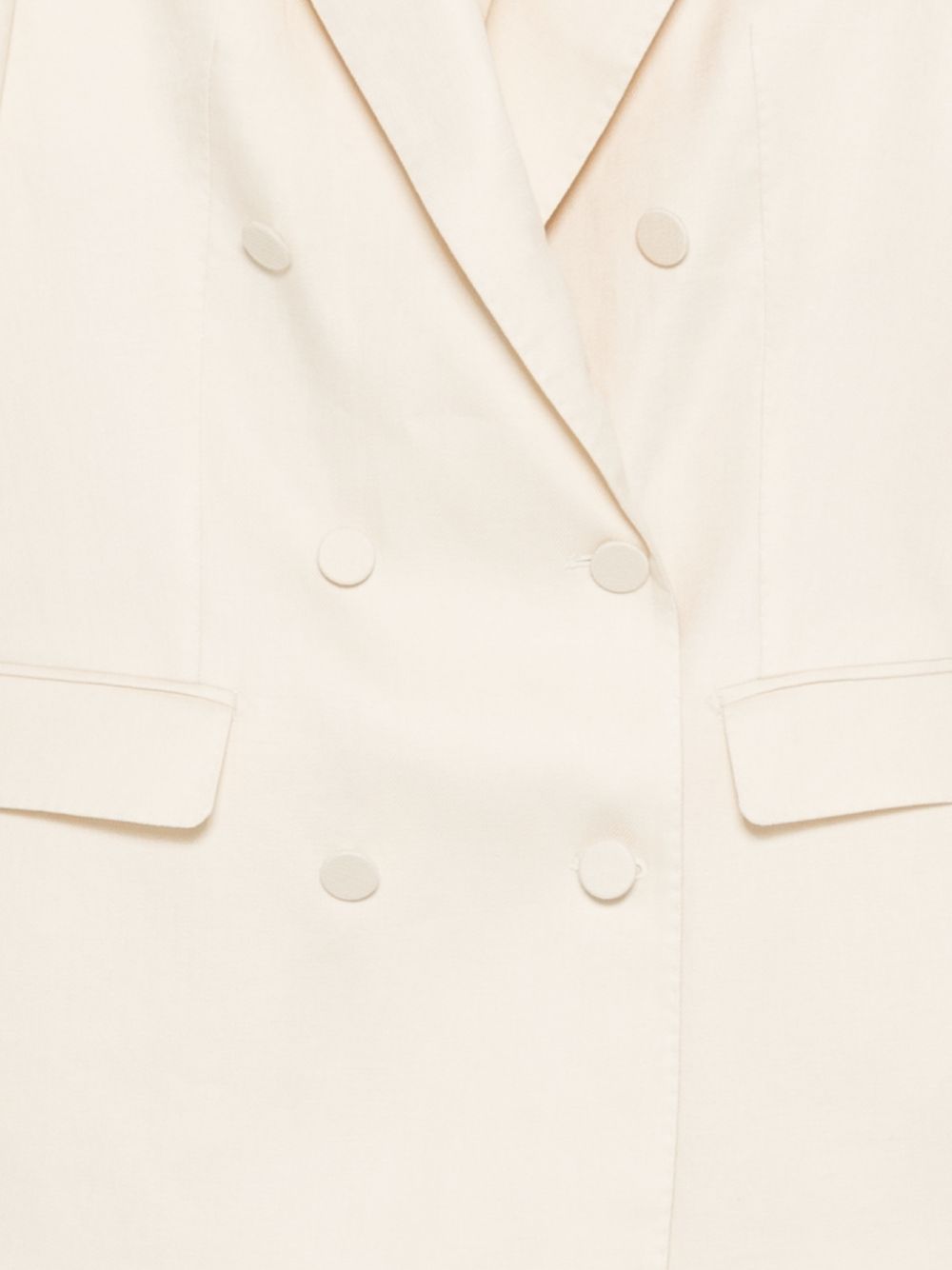 Tagliatore Dresses White Linen/flax