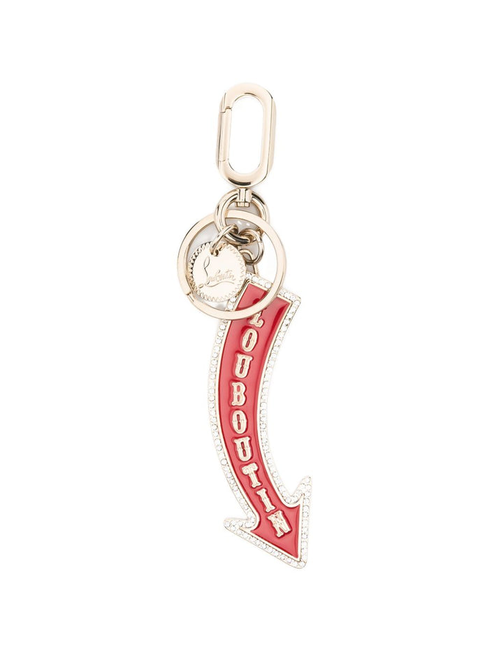 Christian Louboutin Keychains Red Brass