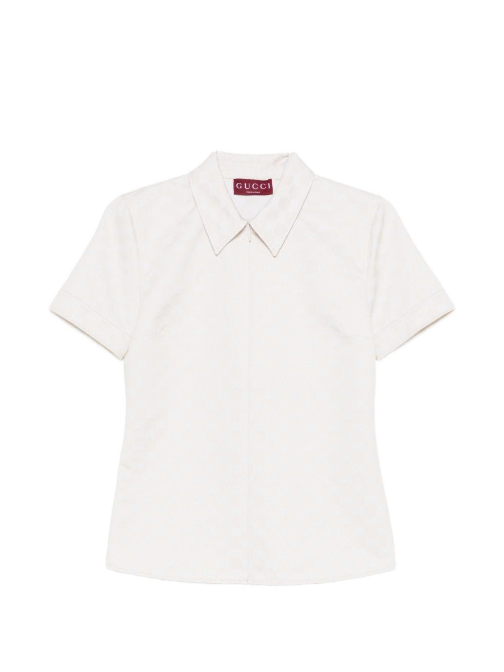 Gucci Shirts Beige Polyester Mix