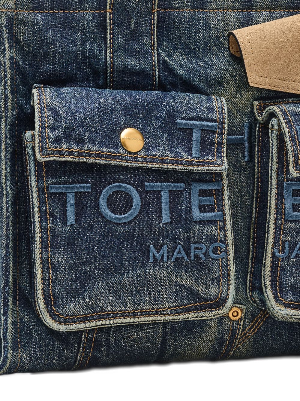 Marc Jacobs Bags Blue Calf Suede 100 %