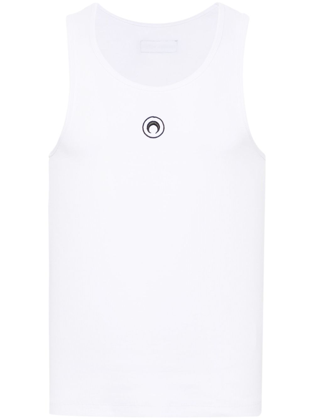 Marine Serre Top Bianco Organic Cotton