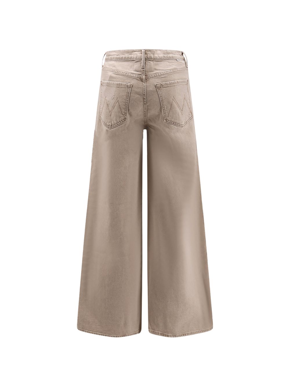 Mother Jeans Beige Cotton Elastane