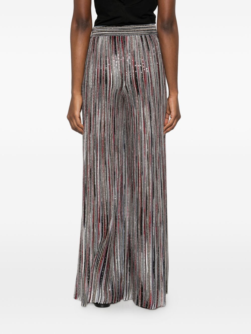 Missoni Trousers Brown Viscose Poliammide Metal