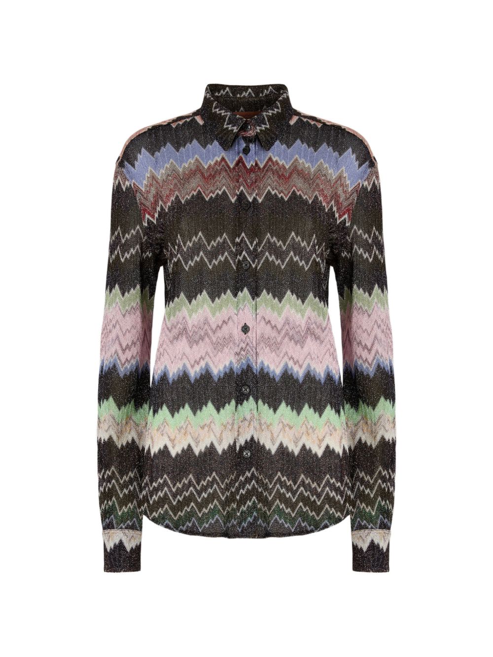 Missoni Shirts Black Viscose Metal