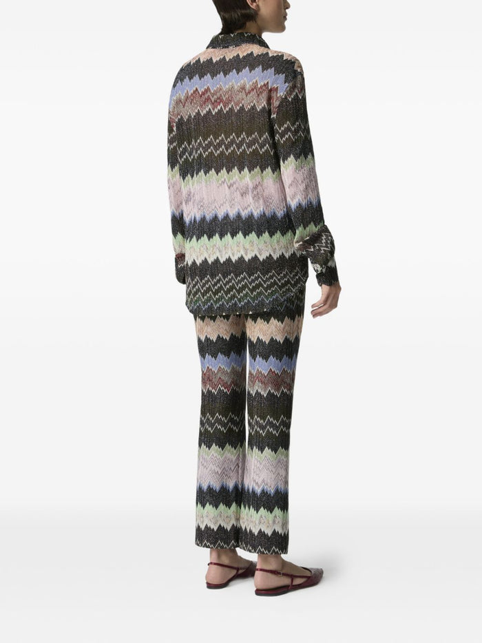 Missoni Shirts Black Viscose Metal