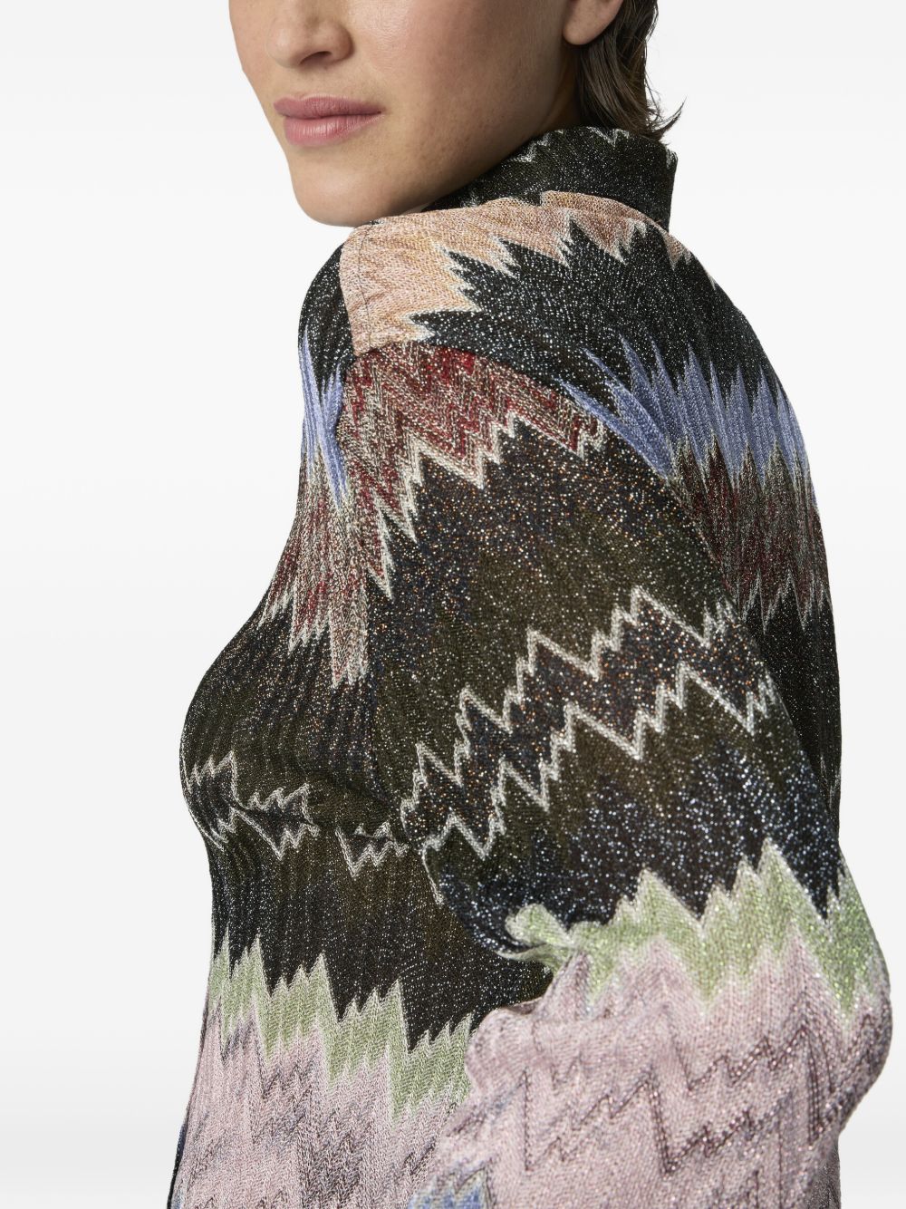 Missoni Shirts Black Viscose Metal