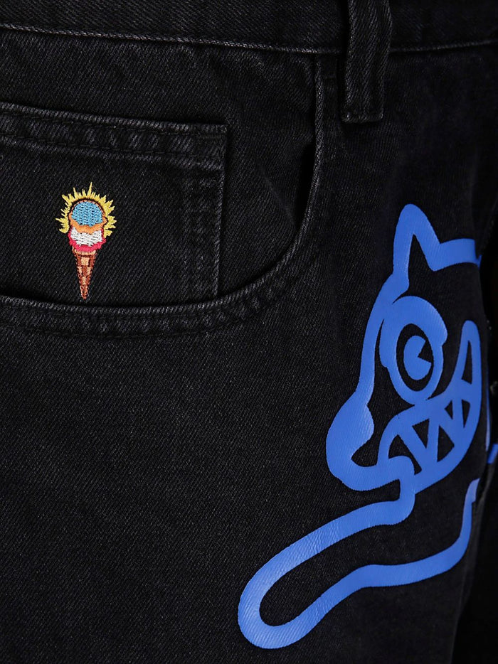 ICECREAM Jeans Black Cotton